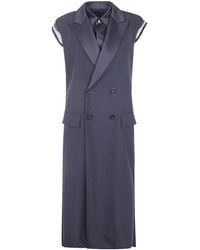 Sacai - Suiting Vest Dress - Lyst