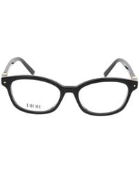 Dior - Eyewear Rectangular Frame Glasses - Lyst