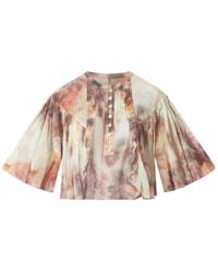 Isabel Marant - Isabel Marant Étoile Button Detailed Layered Top - Lyst