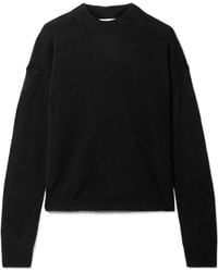 Allude - Cropped Knit Sweater - Lyst