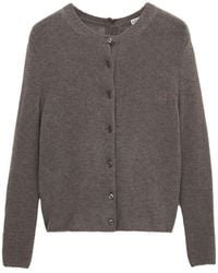 Loewe - Long-Sleeved Cardigan - Lyst
