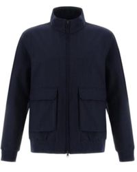 Herno - Virgin-Wool Bomber Jacket - Lyst