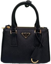 Prada - Galleria Saffiano Leather Micro Bag - Lyst
