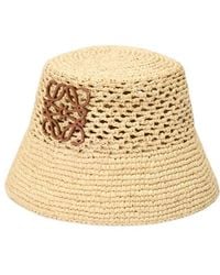 Loewe - X Paula's Ibiza Anagram Bucket Hat - Lyst
