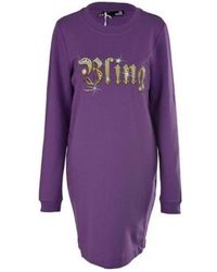 Moschino - Round Collar, Long Sleeve, Long Sweater - Lyst