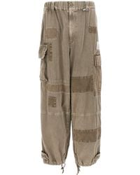 Maison Mihara Yasuhiro - Repair Panelled Cargo Trousers - Lyst