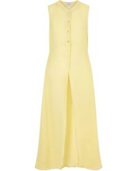 LeKasha - Pale Sleeveless Maxi Dress - Lyst