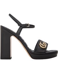 Gucci - Simple High-Heeled Sandals - Lyst