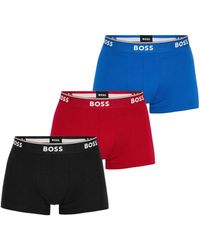 BOSS - Bodywear 3 Pack Power Trunks - Lyst