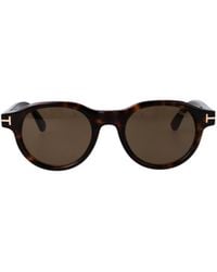 Tom Ford - Eyewear Oval Frame Sunglasses - Lyst