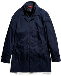 Fay - Single-Breasted Long-Sleeved Coat - Lyst