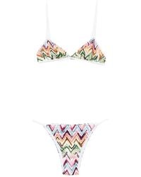 Missoni - Chevron Triangle Bikini Set - Lyst