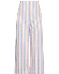 Tory Burch - Loose Striped Pants - Lyst