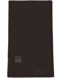 Max Mara - Ribbed Scarf - Lyst