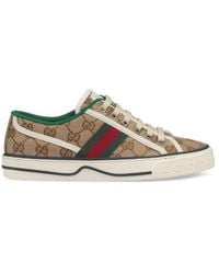 Gucci - Gg Tennis 1977 Low-Up Sneakers - Lyst
