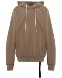 Rick Owens - Oversized Drawstring Hoodie - Lyst