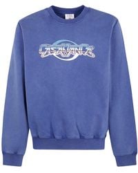 CASABLANCA - Logo Crewneck Sweatshirt - Lyst