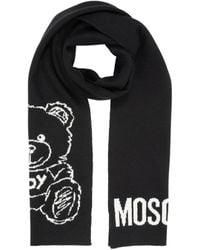 Moschino - Teddy Bear Pattern Scarf - Lyst