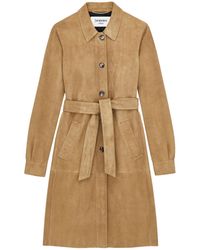 Saint Laurent - Long-Sleeved Coat - Lyst