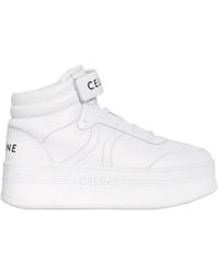 Celine - Mid Block Sneakers With Velcro And Wedge - Lyst