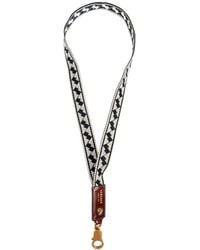 Versace - Patterned Lanyard Keyring - Lyst