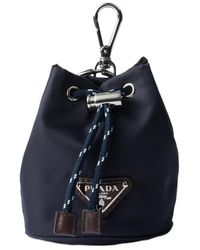 Prada - Bag-Shape Key Ring - Lyst
