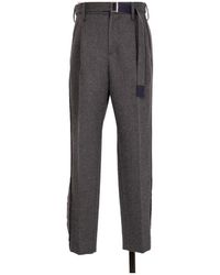 Sacai - Logo Casual Pants - Lyst