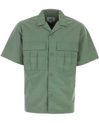 Carhartt - Evers Camp-Collar Ripstop Short-Sleeved Shirt - Lyst