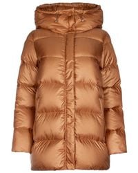 iBlues - Cristin Hooded Puffer Coat - Lyst