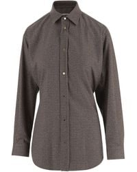DARKPARK - Checked Button-Up Shirt - Lyst