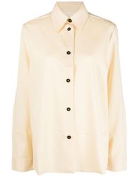 Jil Sander - Buttoned Long-Sleeved Shirt - Lyst
