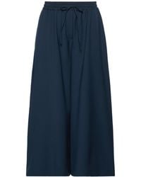 Weekend by Maxmara - Virgin Wool Drawstring Trousers - Lyst