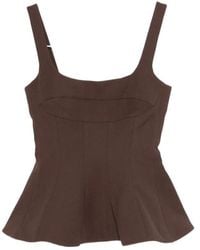 Stine Goya - Square-Neck Top - Lyst