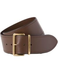 Miu Miu - Logo-Engraved Buckle-Fastened Belt - Lyst