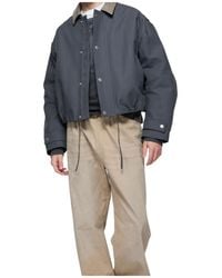 Acne Studios - Button Detailed Regular Fit Jacket - Lyst