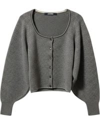 Jacquemus - Long-Sleeve Knit Top - Lyst