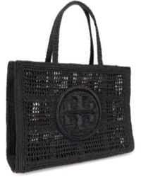 Tory Burch - Ella Raffia Tote Bag - Lyst