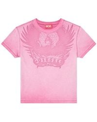 DIESEL - Dévoré Phoenix Slim Fit T-Shirt - Lyst
