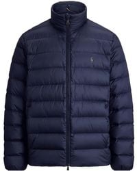 Polo Ralph Lauren - Quilted Mock-Neck Padded Jacket - Lyst