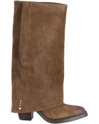 Ash - Thick Heeled Short Boots - Lyst