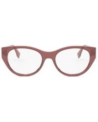 Fendi - Eyewear Ff Diamonds Cat-Eye Frame Glasses - Lyst