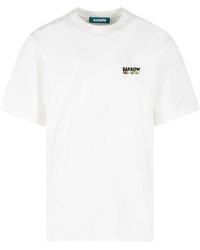 Barrow - Logo Printed Jersey T-Shirt - Lyst