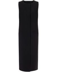 Alberta Ferretti - Cut-Out Long Gilet - Lyst