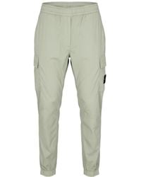 Stone Island - Logo Cargo Track Pants - Lyst