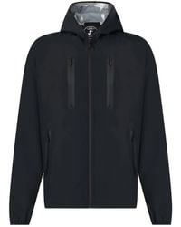 Save The Duck - Hooded Zip-Up Coat - Lyst