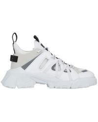 McQ - High-Top Mesh Sneakers - Lyst