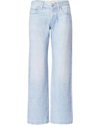 Rag & Bone - Rb Miramar Terry Cam Full Straight-Leg Trousers - Lyst