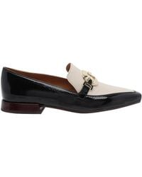 Chie Mihara - Gildo Buckle Flat Shoes - Lyst