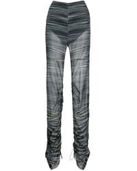Dion Lee - Striped Semi-Sheer Trousers - Lyst