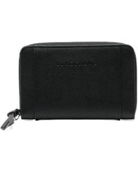 Longchamp - Debossed-Logo Leather Wallet - Lyst